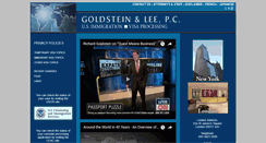 Desktop Screenshot of goldsteinvisa.com